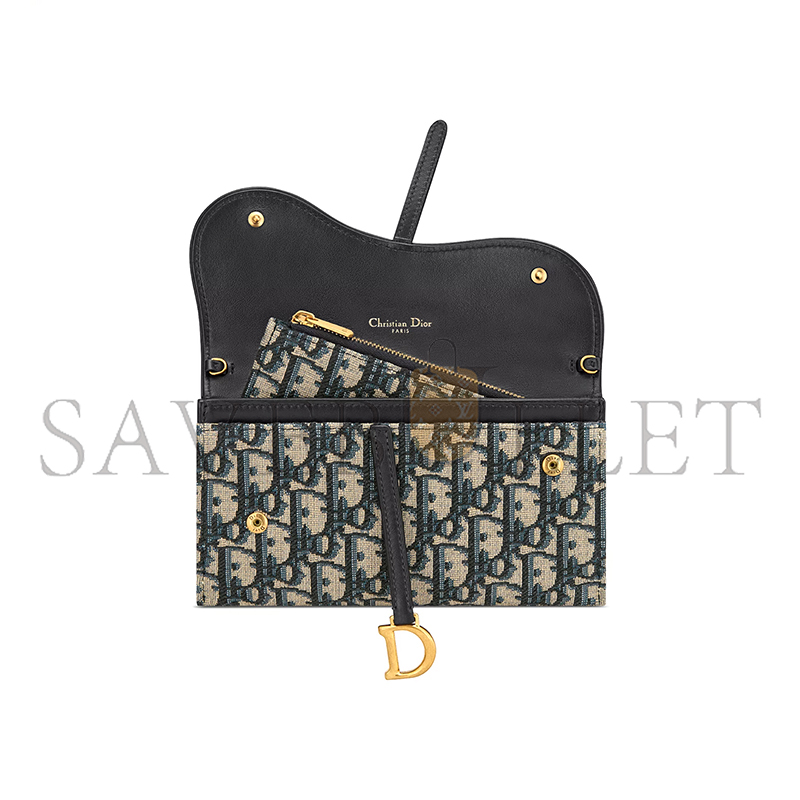 D*or small saddle pouch with chain s5614ctzq_m928 (19*9.5*3cm)